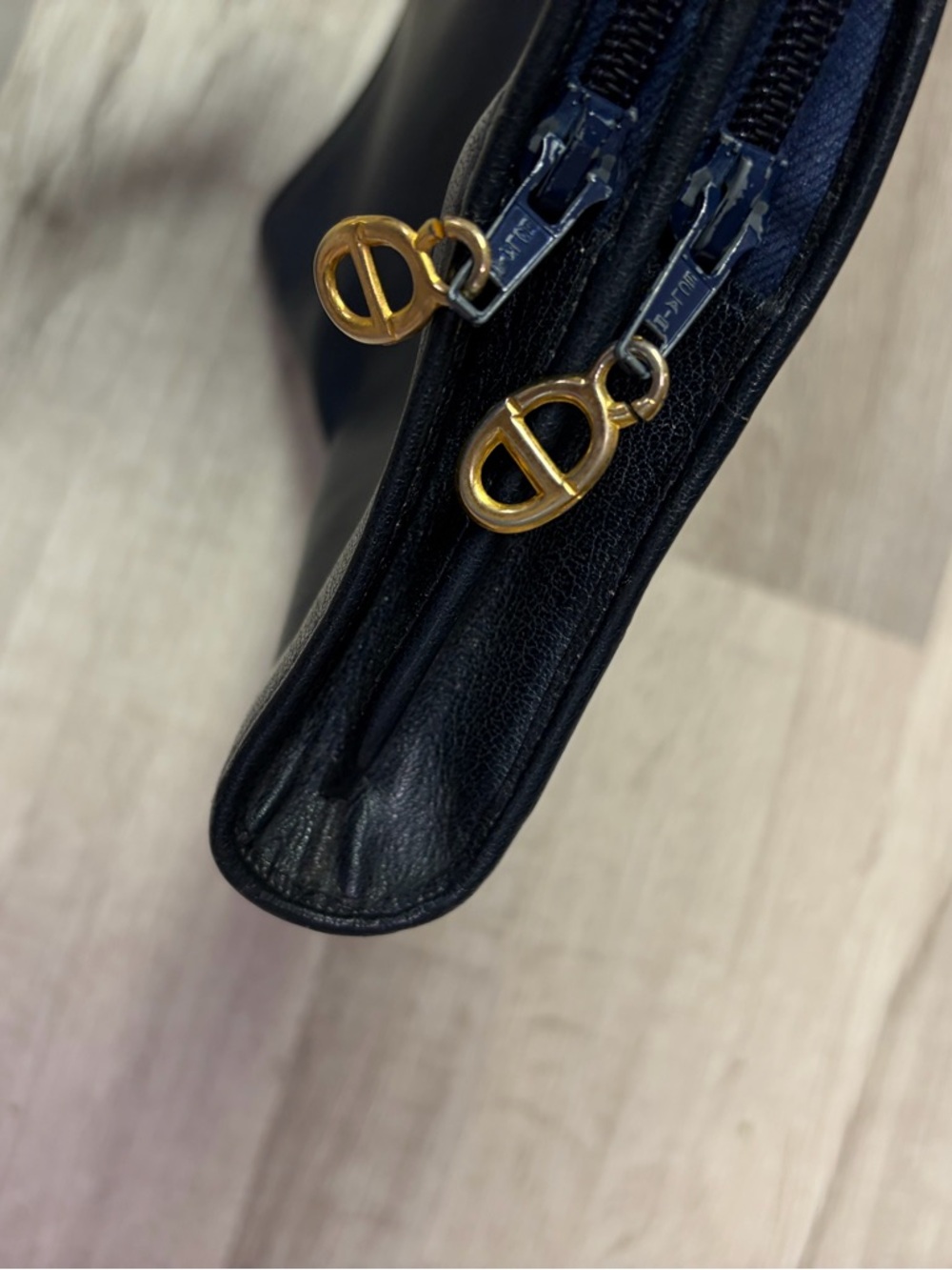 Vintage Cristian Dior Bag with Gold Hardware - Picture 3 of 7